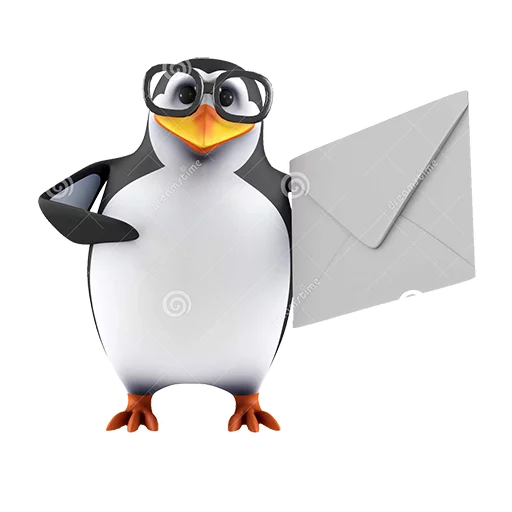 ✉ Стикер «Dank 3d stock penguins» для Telegram