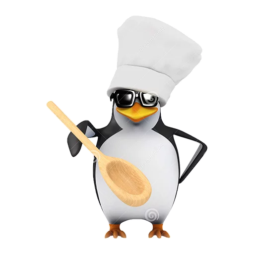 🍴 Стикер «Dank 3d stock penguins» для Telegram