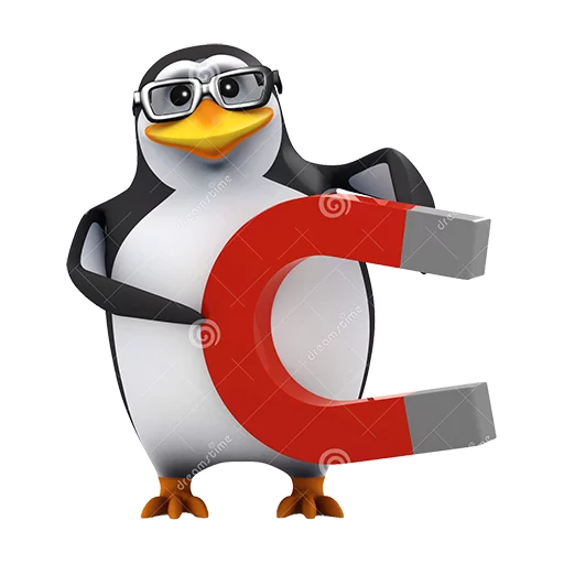 ➕ Стикер «Dank 3d stock penguins» для Telegram