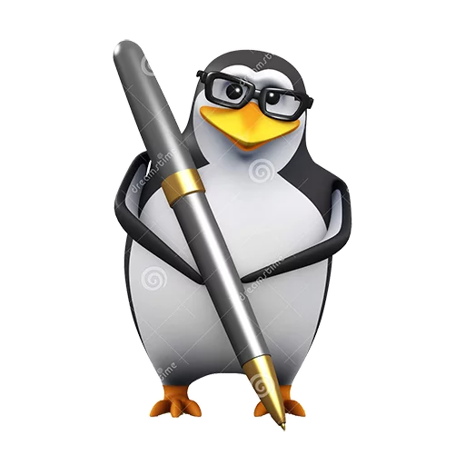 🖊 Стикер «Dank 3d stock penguins» для Telegram