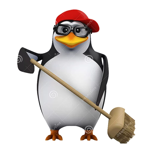✨ Стикер «Dank 3d stock penguins» для Telegram
