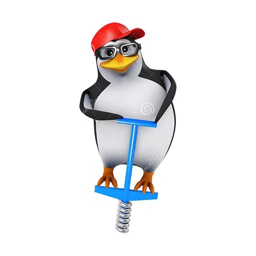 😝 Стикер «Dank 3d stock penguins» для Telegram