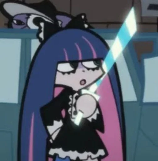 😒 Стикер «Panty and Stocking with Garterbelt» для Telegram