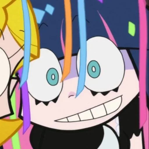🤩 Стикер «Panty and Stocking with Garterbelt» для Telegram