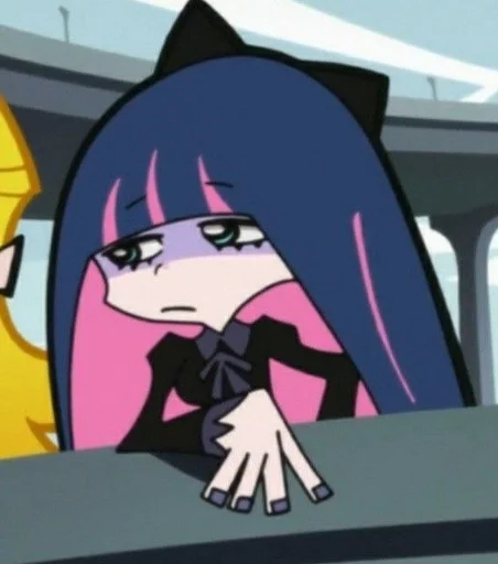 🤨 Стикер «Panty and Stocking with Garterbelt» для Telegram