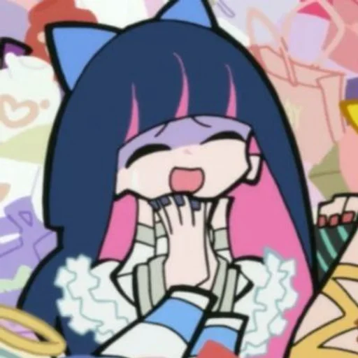🤭 Стикер «Panty and Stocking with Garterbelt» для Telegram