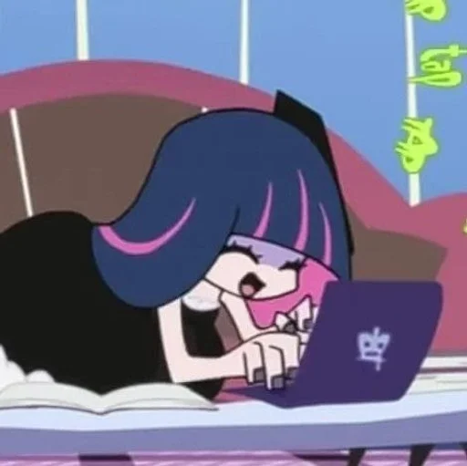 😊 Стикер «Panty and Stocking with Garterbelt» для Telegram