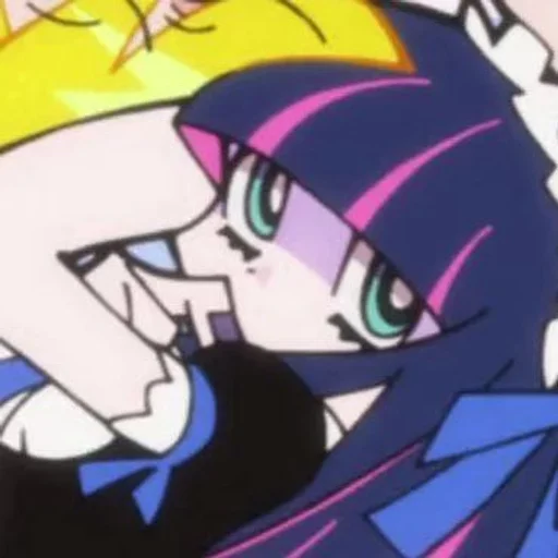 😕 Стикер «Panty and Stocking with Garterbelt» для Telegram