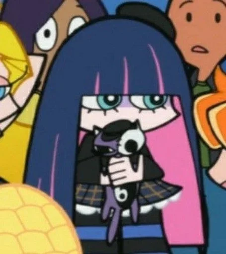 😵 Стикер «Panty and Stocking with Garterbelt» для Telegram