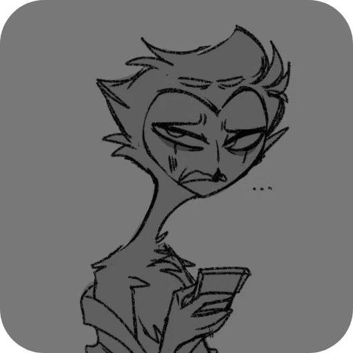 😒 Стикер «Stolas art» для Telegram