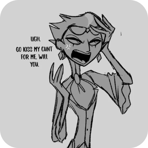 😠 Стикер «Stolas art» для Telegram