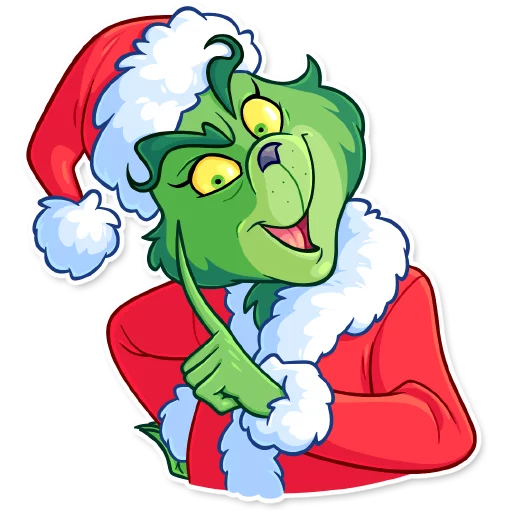 😏 Стикер «Grinch» для Telegram