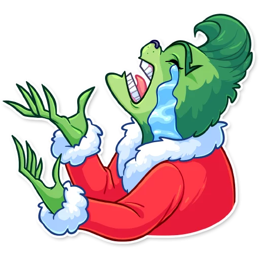 😭 Стикер «Grinch» для Telegram