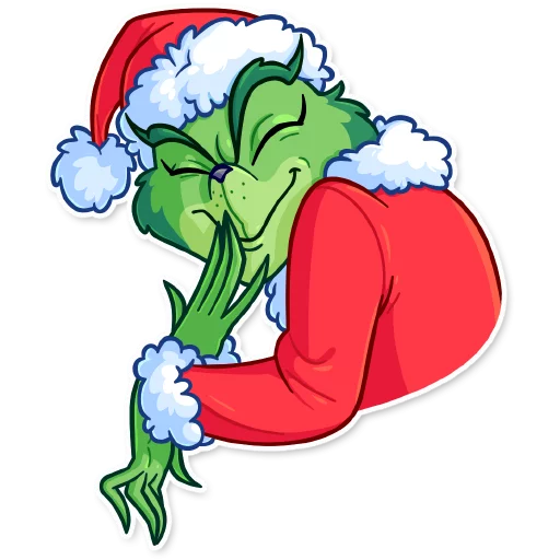 ☺️ Стикер «Grinch» для Telegram
