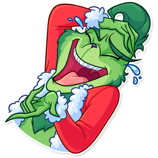 Стикерпак Grinch для Telegram