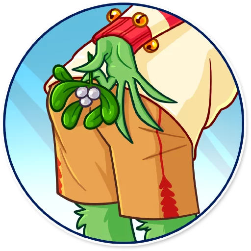 😗 Стикер «Grinch» для Telegram