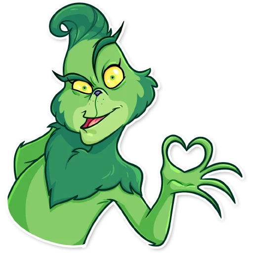 👌 Стикер «Grinch» для Telegram