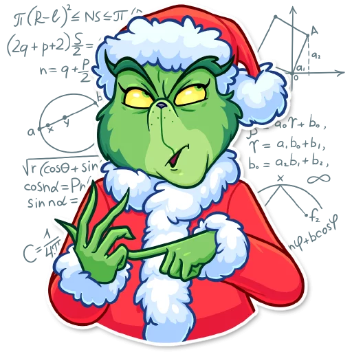 🤔 Стикер «Grinch» для Telegram