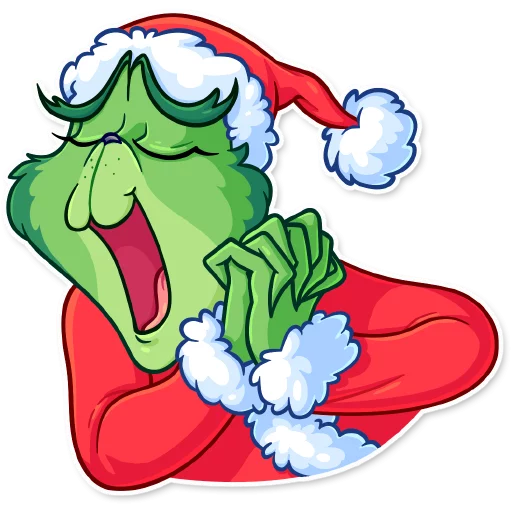 ☺️ Стикер «Grinch» для Telegram
