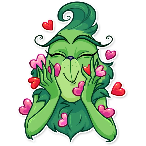🥰 Стикер «Grinch» для Telegram