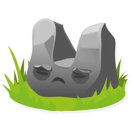 🗿 Стикер «Stone» для Telegram