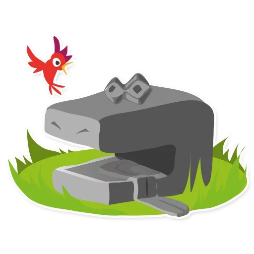 🗿 Стикер «Stone» для Telegram