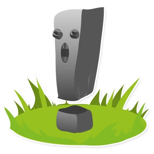 🗿 Стикер «Stone» для Telegram