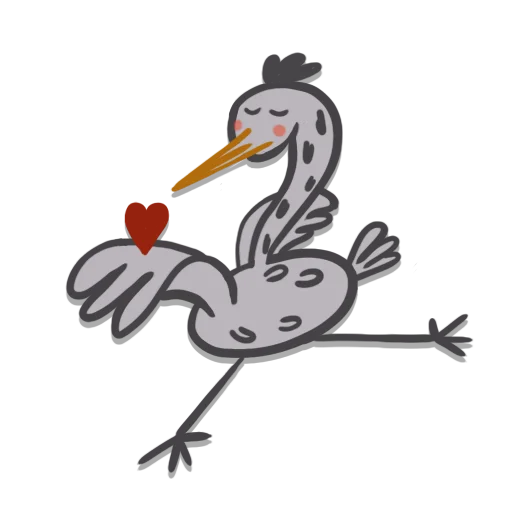 😚 Стикер «StorkStickers» для Telegram