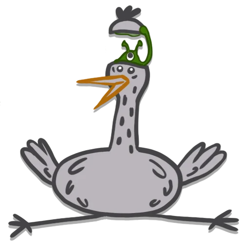 🤯 Стикер «StorkStickers» для Telegram