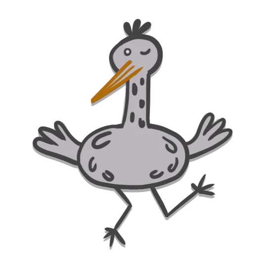 😉 Стикер «StorkStickers» для Telegram