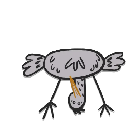 🙃 Стикер «StorkStickers» для Telegram