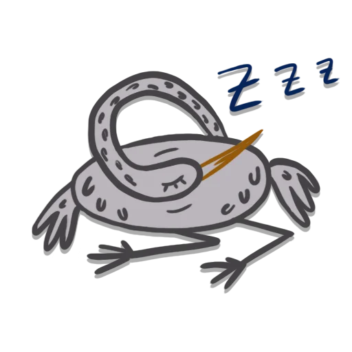 😴 Стикер «StorkStickers» для Telegram