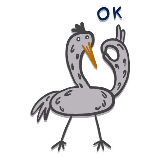 👌 Стикер «StorkStickers» для Telegram