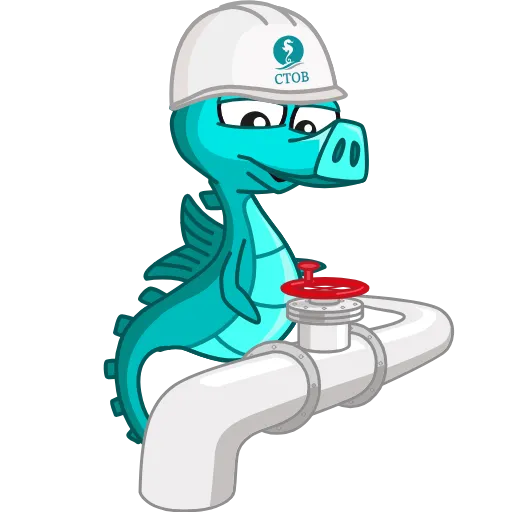 🛀 Стикер «морской конек» для Telegram