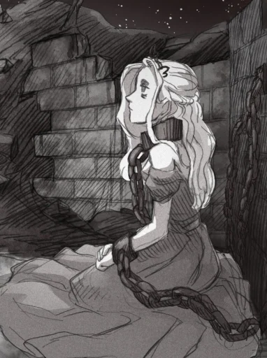 🥱 Стикер «Slay the Princess» для Telegram