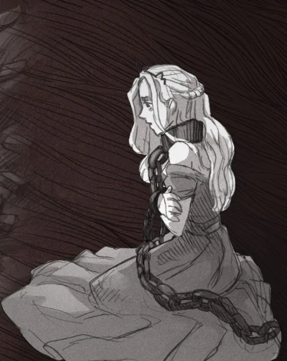 🥶 Стикер «Slay the Princess» для Telegram