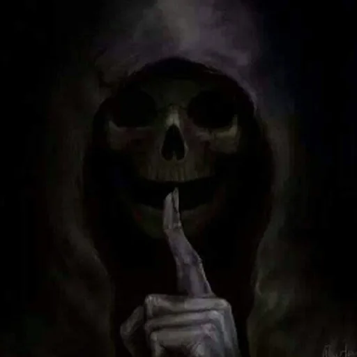 🙊 Стикер «Ужасы и скример» для Telegram