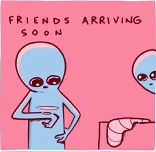 ⌚️ Стикер «Strange Planet» для Telegram