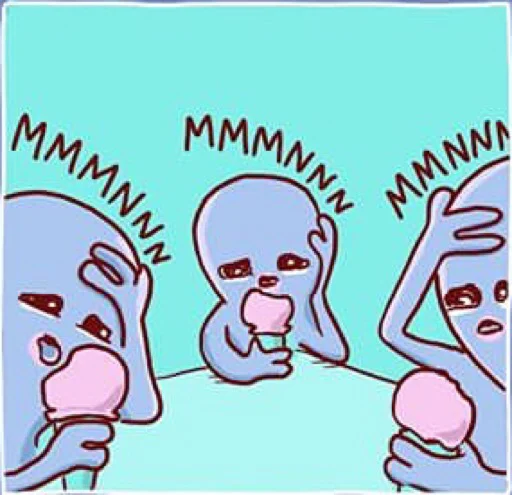 🍧 Стикер «Strange Planet» для Telegram
