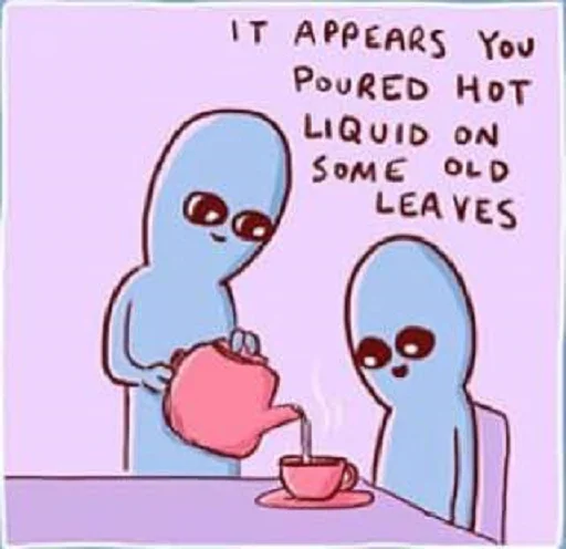 ☕️ Стикер «Strange Planet» для Telegram