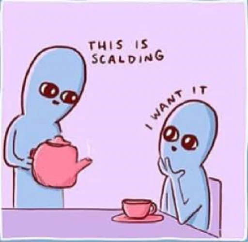 ☕️ Стикер «Strange Planet» для Telegram