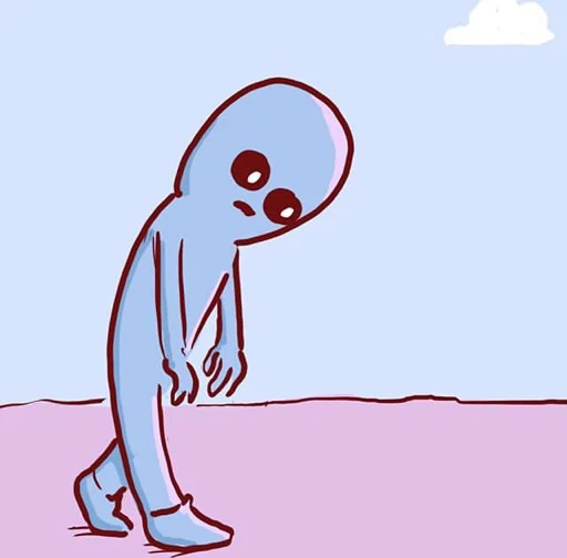 😕 Стикер «Strange Planet» для Telegram