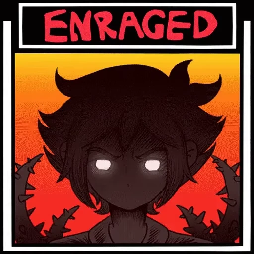 😤 Стикер «STRANGER» для Telegram