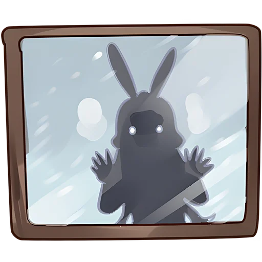 🐰 Стикер «Странное Рождество» для Telegram