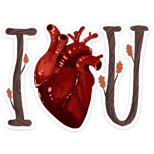 ❤ Стикер «Страшилки» для Telegram