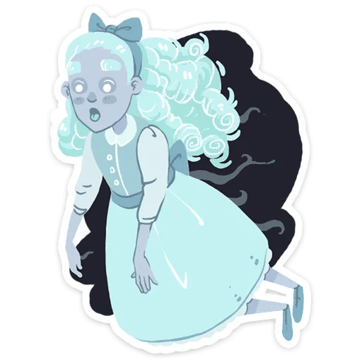 👻 Стикер «Страшилки» для Telegram