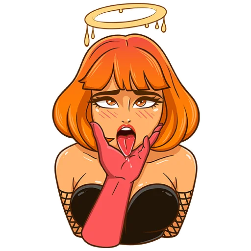 🤤 Стикер «Chili Devil & Honey Angel» для Telegram