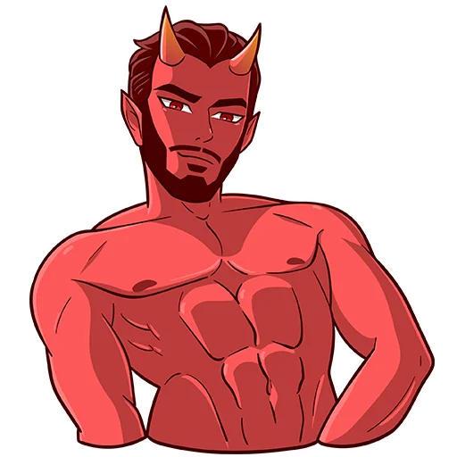 🤠 Стикер «Chili Devil & Honey Angel» для Telegram