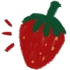 Стикер 42 🌟 strawberry - клубничные эмодзи