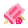 Стикер 12 Strawberry #food #color #pink